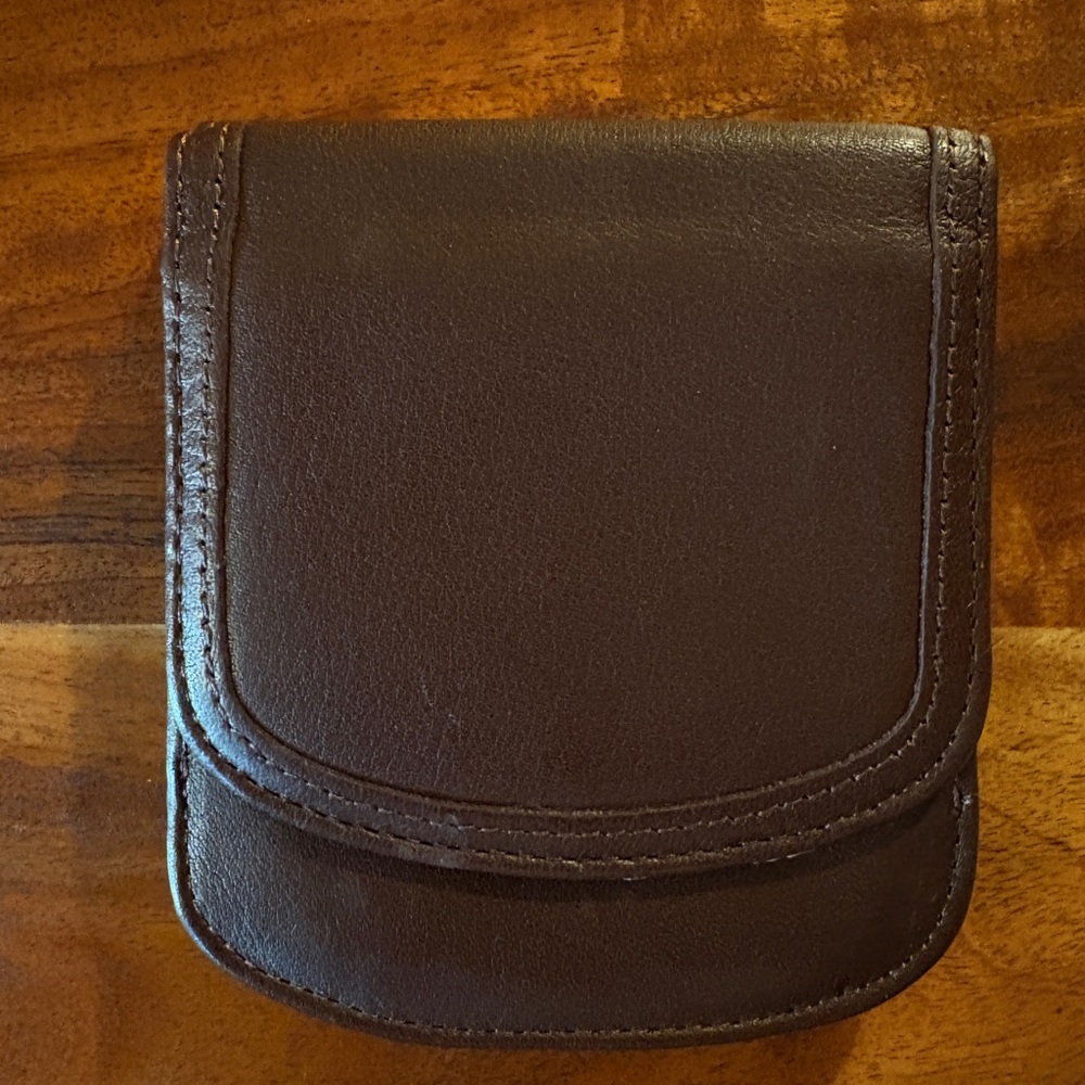 Brown Leather Original Taxi Wallet